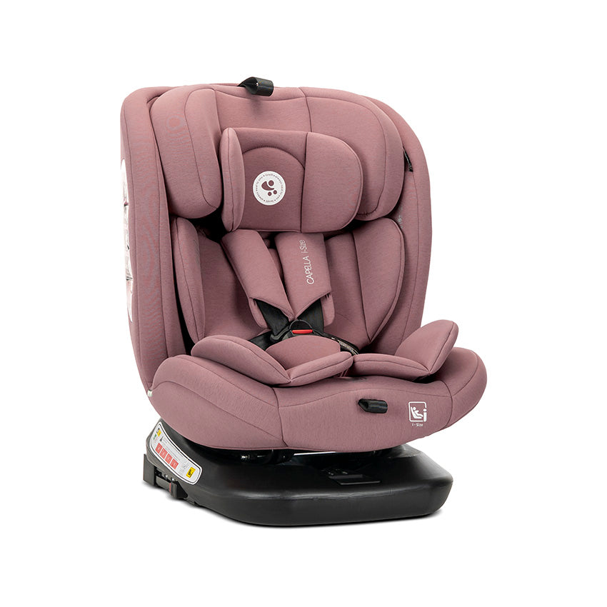 Scaun Auto Lorelli Capella i-Size, Rotativ 360°, 0-12 ani - Pink (1) [ps:8ede7ed9-c0a7-43ee-b9d7-3b2662e52e74]