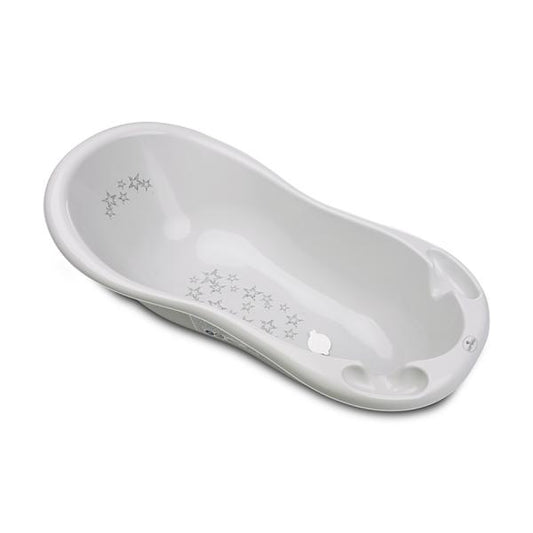 Cădiță Bebe Lorelli Little Stars Blue, 100x51x31 cm - Little Stars Grey (1) [ps:95c66db7-8f10-44fe-bcc6-8c17ec33a45c]