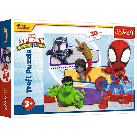 PUZZLE TREFL 30 MARVEL SPIDEY SI PRIETENII SAI UIMITORI - Imagine 1 [ps:b6dc58ac-8a61-48b4-950a-84681960dbb5]