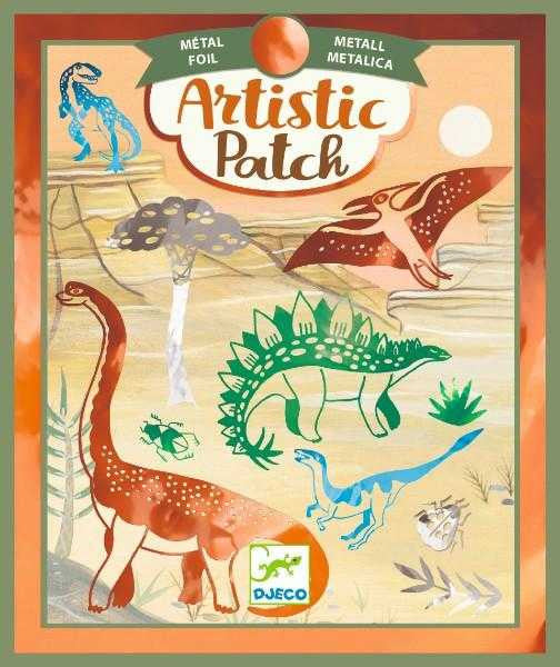 Set creativ transfer Dinozauri, Djeco [ps:e01b9008-697f-449b-ae34-54e7bbf66bad]