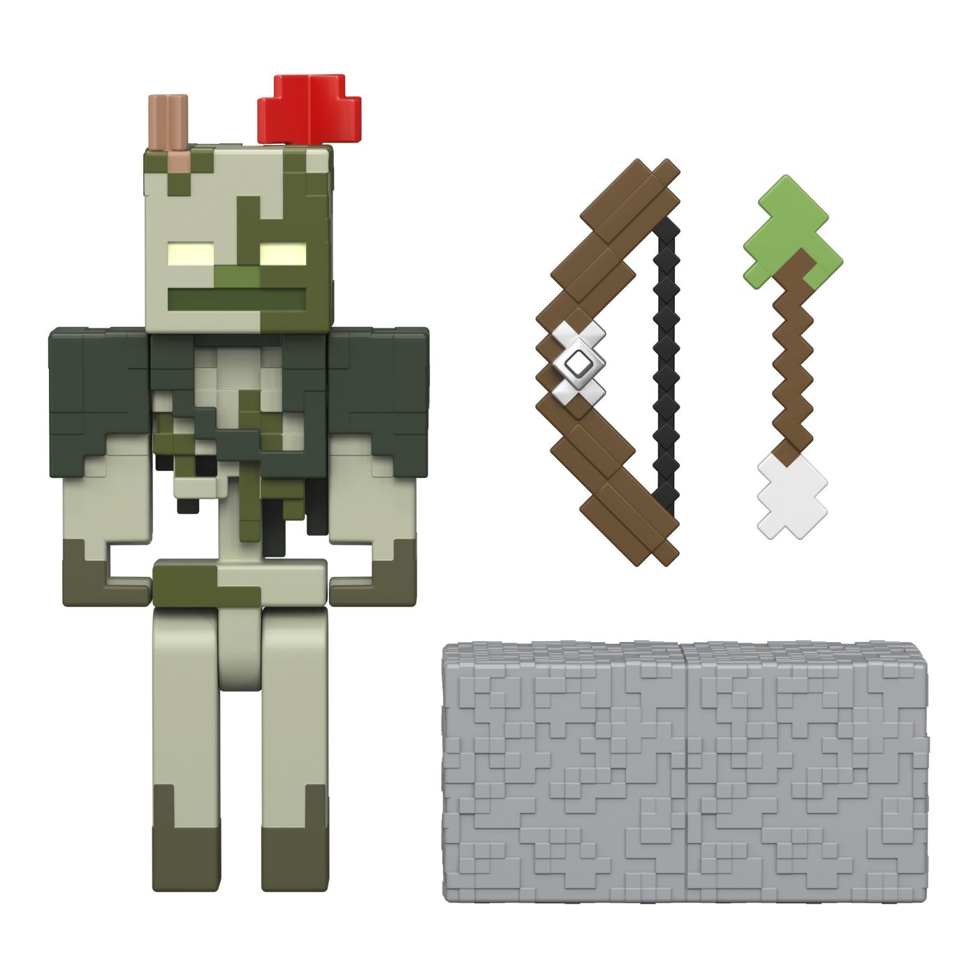 MINECRAFT CRAFT A BLOCK FIGURINA PIG 8CM Mattel - Bogged (1) [ps:8549c487-1e07-4900-baf7-4e9a61ca7b7a]