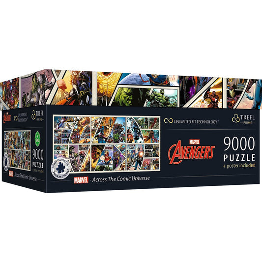 PUZZLE TREFL UFT 9000 MARVEL AVENGERS PRIN UNIVERSUL COMIC - Default Title (1) [ps:9b6bc25f-04ea-4256-8343-498ba6d9ba25]