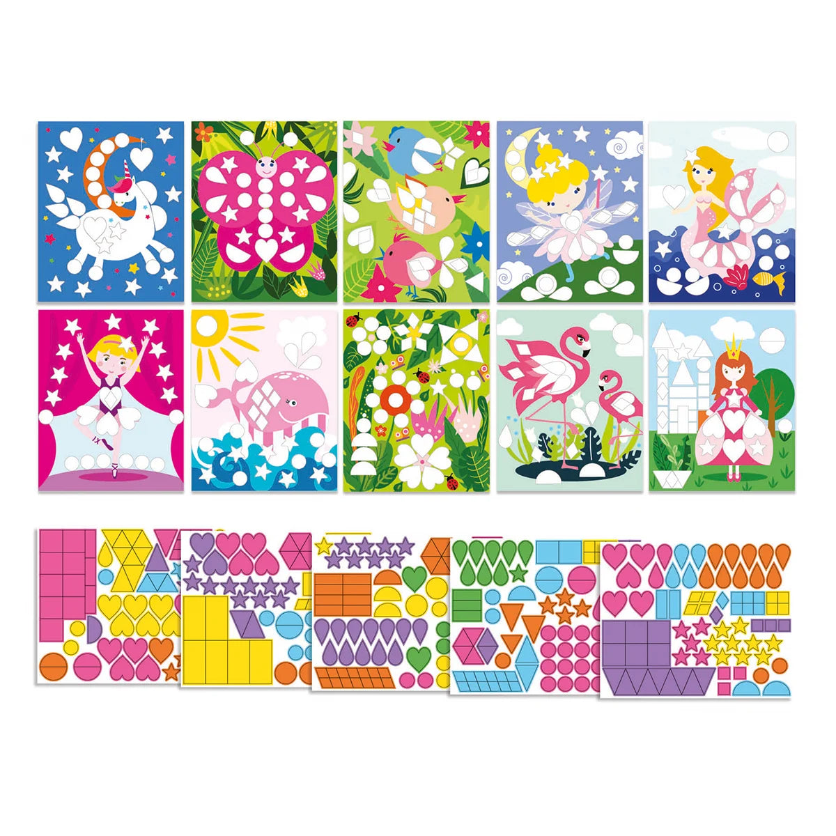 Set Creativ cu Autocolante pentru Fete Sycomore - Default Title (1) [ps:6a1b8784-432d-4761-89e0-127fc7b58003]
