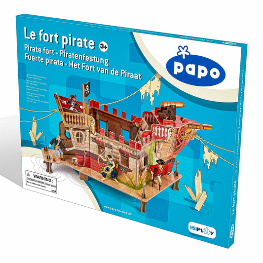 PAPO FIGURINA PUZZLE 3D CORABIE PIRATI - Imagine 1