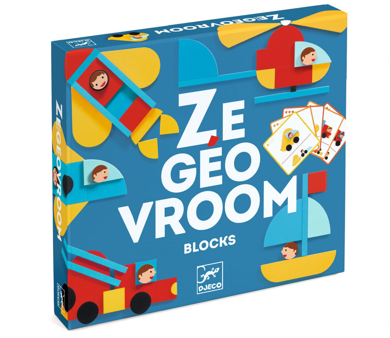 Joc educativ Ze GeoVroom, Djeco - Imagine 1 [ps:869a8011-2924-4d2d-88cc-50dac953905e]