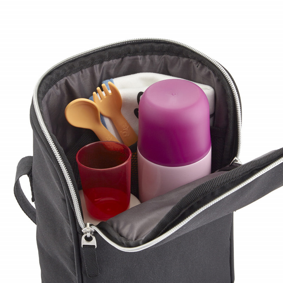 Geanta termoizolanta BabyJem Handy Travel Black - Imagine 1