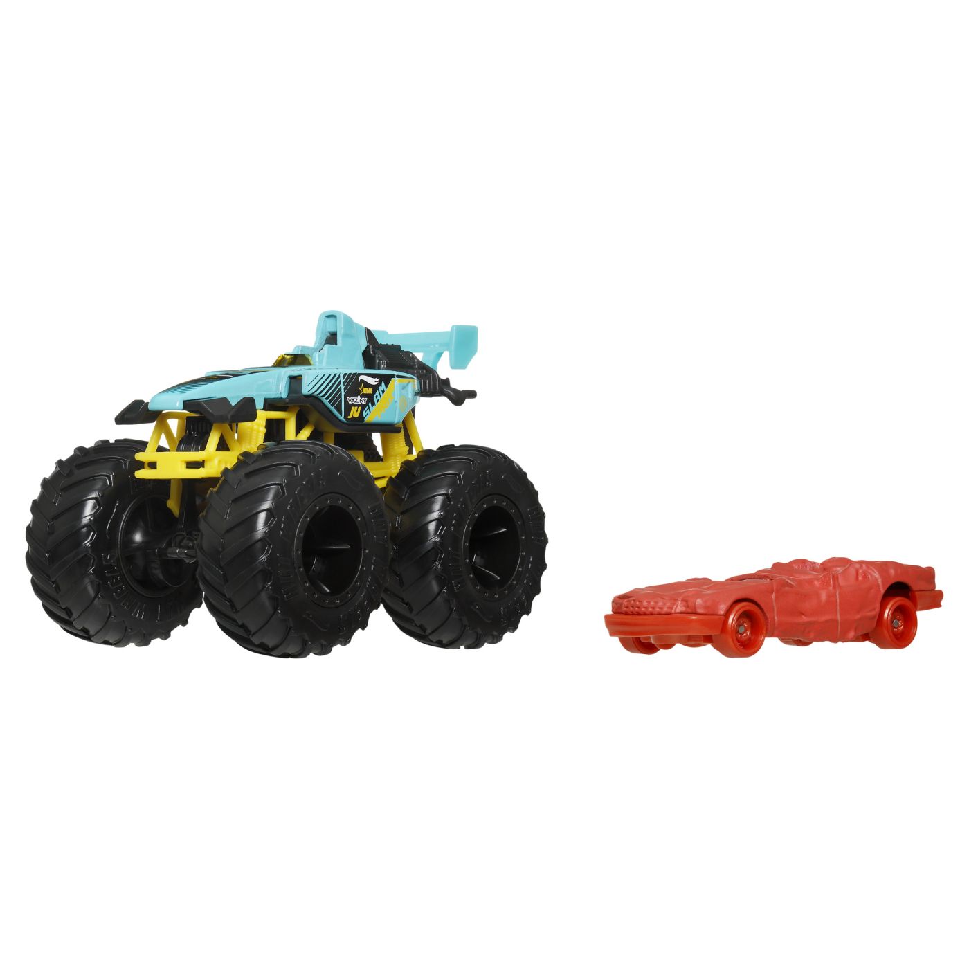 Hot Wheels Monster Truck și Mașină Metalică Slam Prix - Default Title (1) [ps:d9f2234e-70ed-4dfa-a009-d4e55bc67af8]