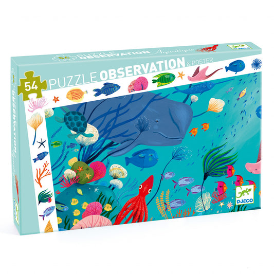 Puzzle observatie Acvatic, Djeco - Imagine 1 [ps:5823d618-b19e-4a7c-af11-48b4539d324f]