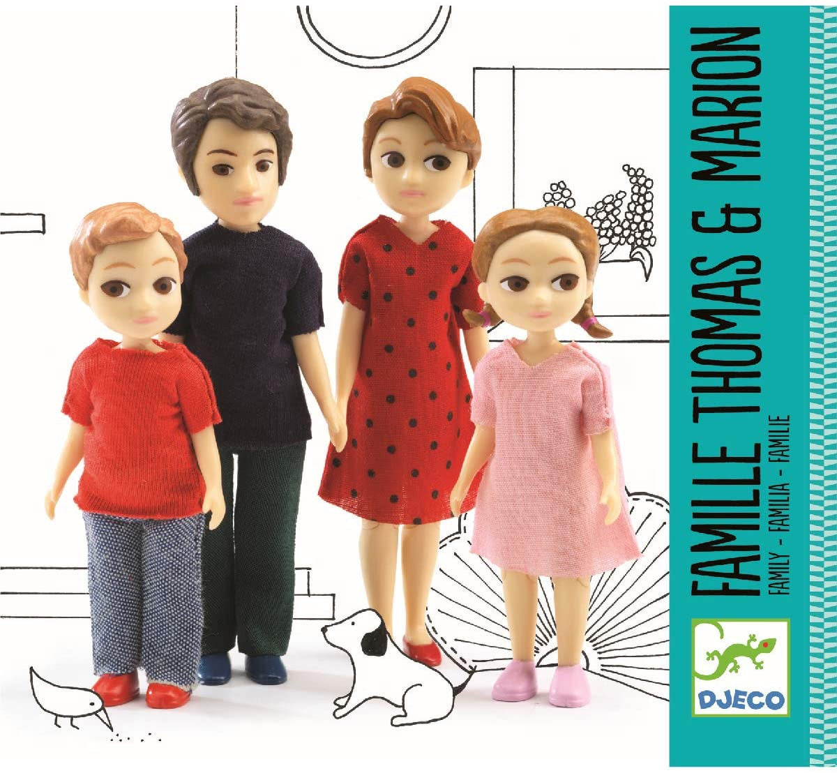 Figurine familie Dragii bunici, Djeco - Imagine 1 [ps:dc687f1a-49a9-47f2-a800-416100bb957e]