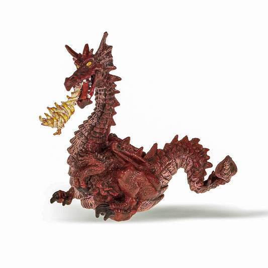 PAPO FIGURINA DRAGON ROSU CU FLACARA - Imagine 1