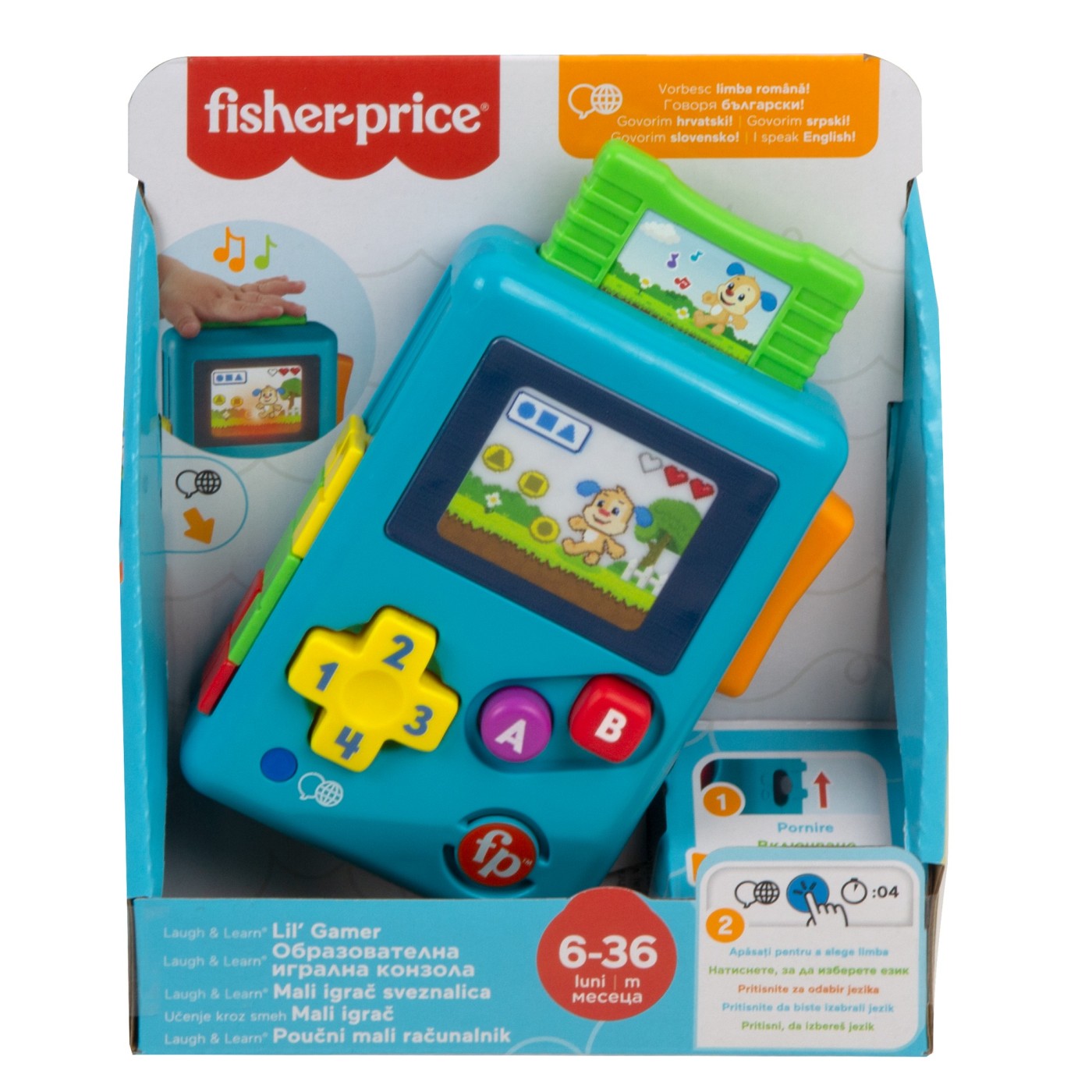 FISHER PRICE LAUGH&LEARN CONSOLA DE JOC INTERACTIVA IN - Imagine 1 [ps:48a53fa1-502b-45d8-acaa-26e701a46131]