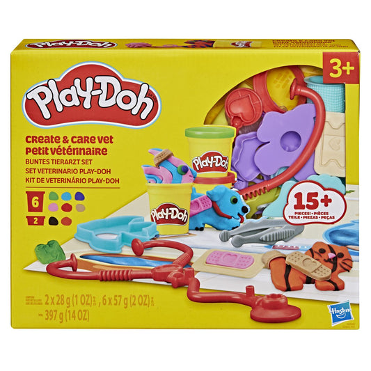 PLAY DOH SET DE JOACA INGRIJIRE VETERINARA Hasbro - Imagine 1 [ps:ef0e0d99-c098-4b33-8397-db3331397252]