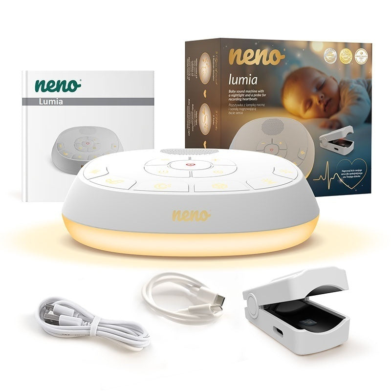 Neno Lumia – Lampă de veghe pentru bebeluși cu lumini, - Imagine 1 [ps:0b70766e-40b5-446d-b578-da47468ad682]