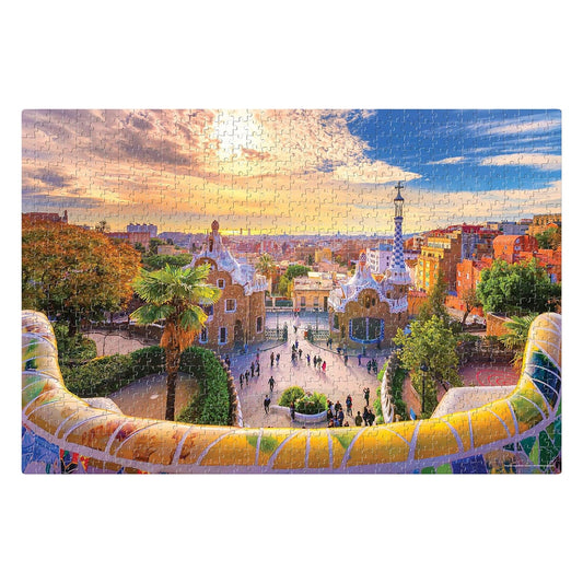 Puzzle Parcul Guell Barcelona 1000 piese - Dodo Toys - Default Title (1) [ps:2b651a46-0fb5-490c-be17-35753bf7d650]
