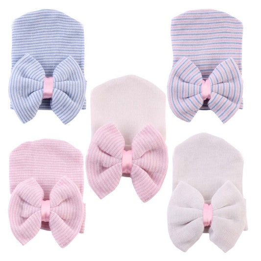 Caciulita subtire de nou-nascut cu funda Drool (Culoare: - Roz