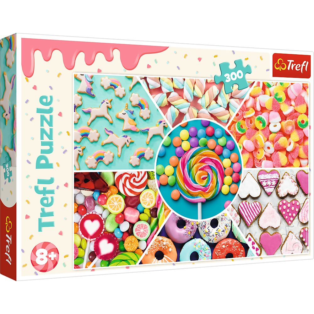 PUZZLE TREFL 300 DULCIURI - Imagine 1 [ps:c0f21d02-e38e-4566-833b-b342e2270619]