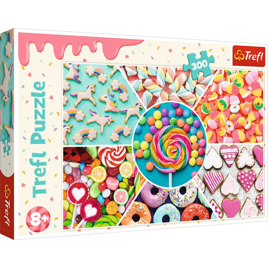 PUZZLE TREFL 300 DULCIURI - Imagine 1 [ps:c0f21d02-e38e-4566-833b-b342e2270619]