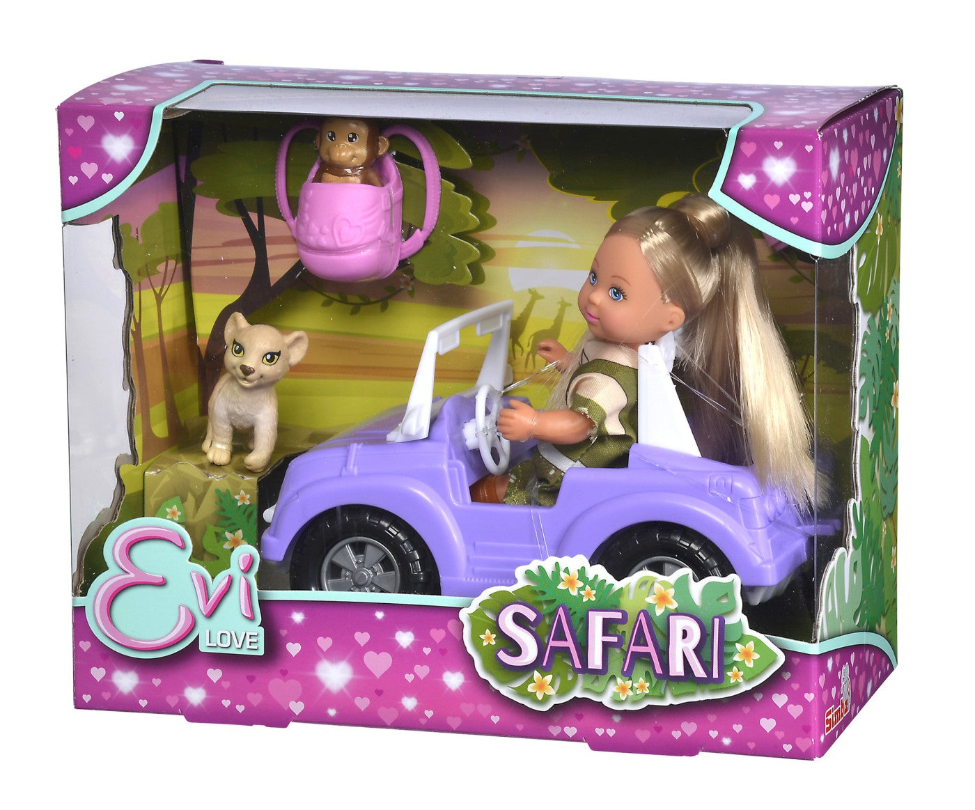 EVI LOVE SET PAPUSA EVI SI VEHICUL SAFARI Simba - Imagine 1 [ps:97caed43-8803-432b-a418-2457c992285d]