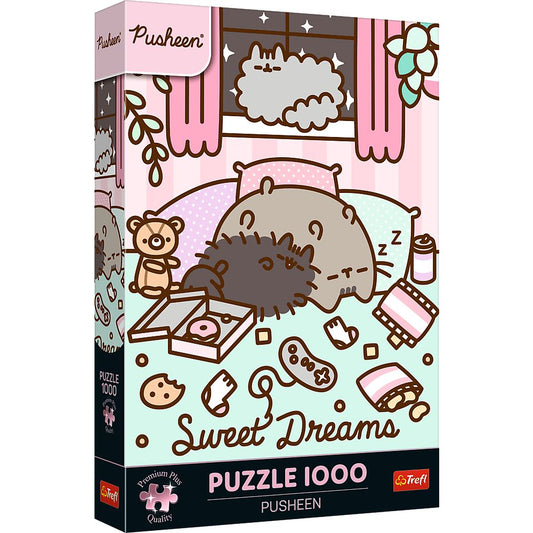 PUZZLE TREFL 1000 PREMIUM PLUS PUSHEEN VISE PLACUTE - Imagine 1 [ps:1f6d5117-d8eb-4993-9ed4-7e7a636a3772]