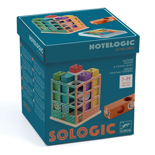 Joc de logica Hotelogic, Djeco - Imagine 1 [ps:18dae9dc-3310-4e30-b164-470933a71f93]