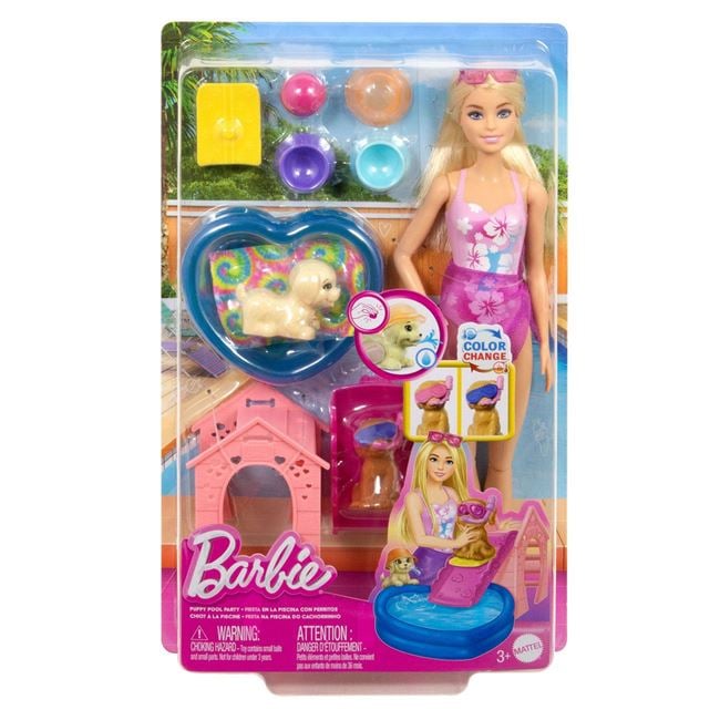 Papusa Barbie Puppy Pool Party - Mattel | Jumbo - Default Title (1) [ps:0e64cc98-311e-46e4-93fe-29a91766601b]