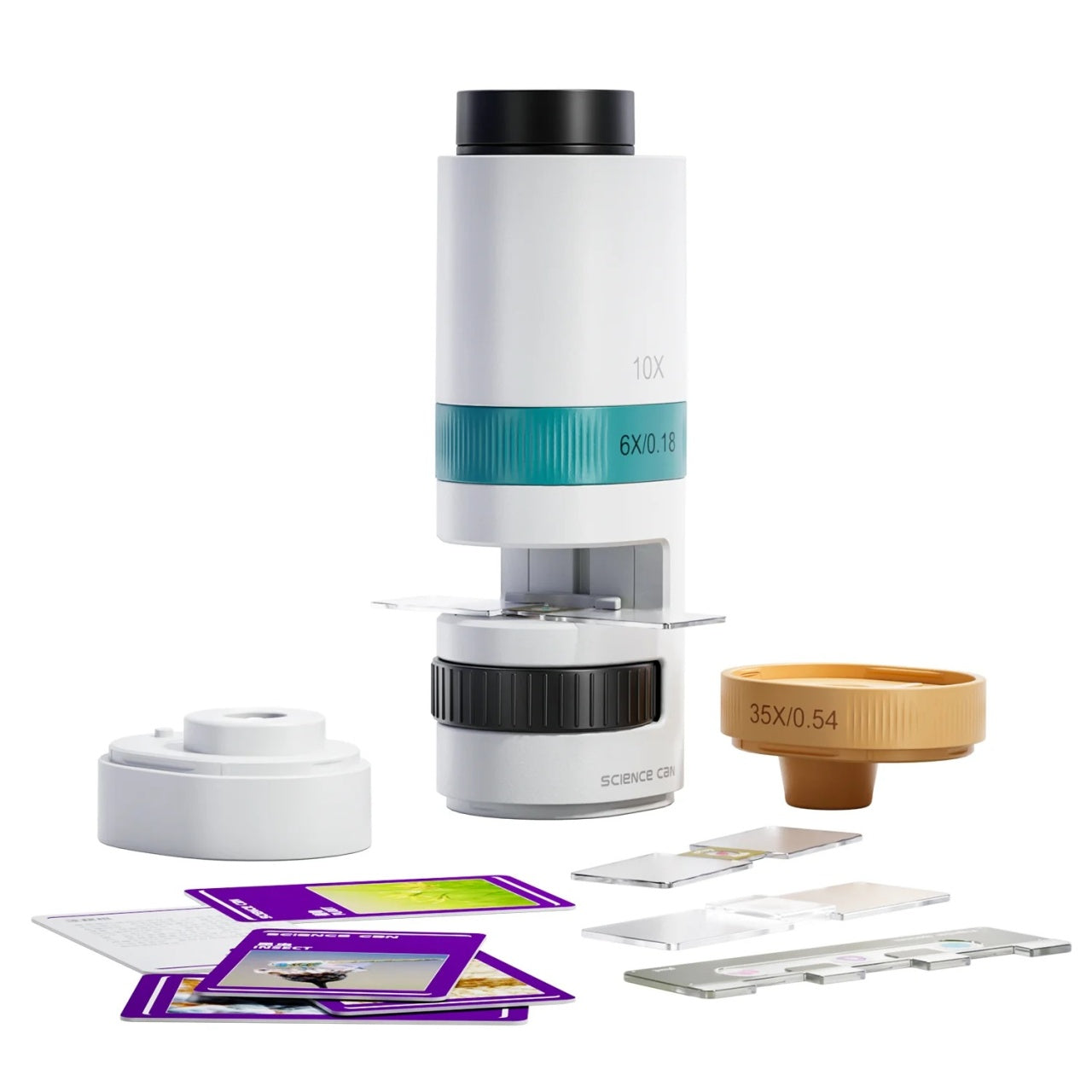 Joc STEM Microscop cu proiector 350, TopBright TopBright - Imagine 1 [ps:5f51b567-47c8-44e2-bc0b-d1cc08d5d2f1]