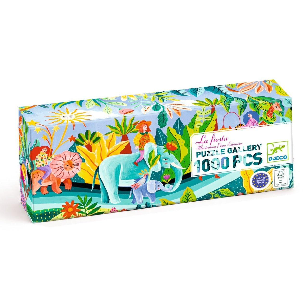Puzzle galerie La fiesta, Djeco - Imagine 1 [ps:ecae3669-7b42-42f2-b5dc-f9752e5e5d4c]