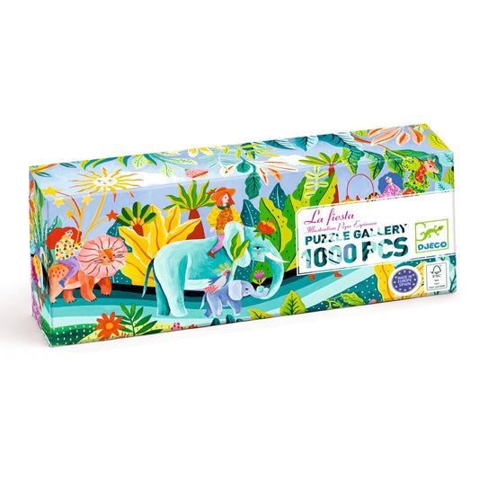 Puzzle galerie La fiesta, Djeco - Imagine 1 [ps:ecae3669-7b42-42f2-b5dc-f9752e5e5d4c]