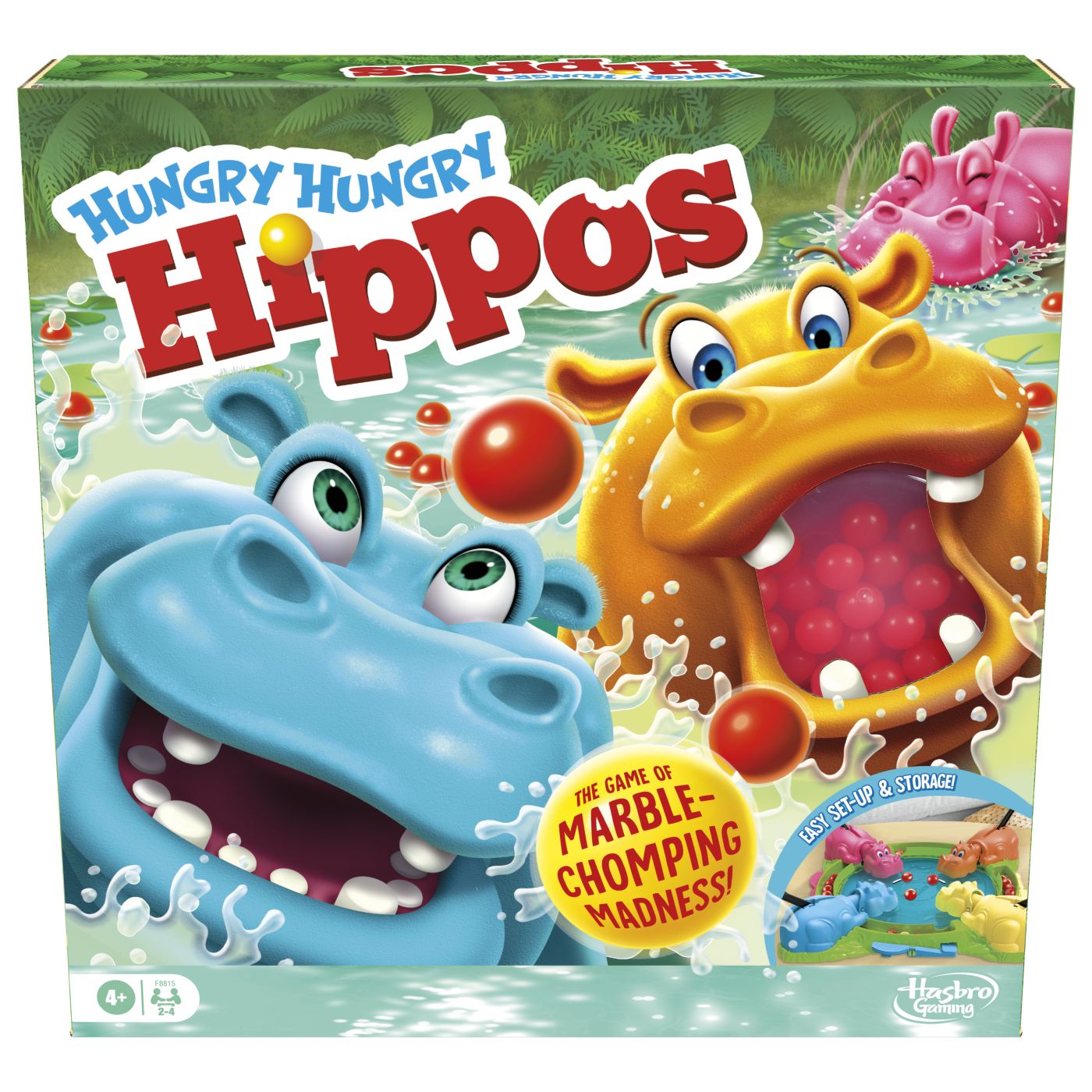 JOC HUNGRY HUNGRY HIPPOS REFRESH IN LIMBA ENGLEZA Hasbro - Imagine 1 [ps:6d8a1ab7-7d8b-4db4-bc6b-26e75d2ef8db]