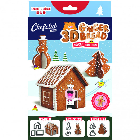 Set de forme Casuta in turta dulce 3D, Chefclub kids - Imagine 1 [ps:c7b29caf-3f22-475a-918d-51fcf620eb15]