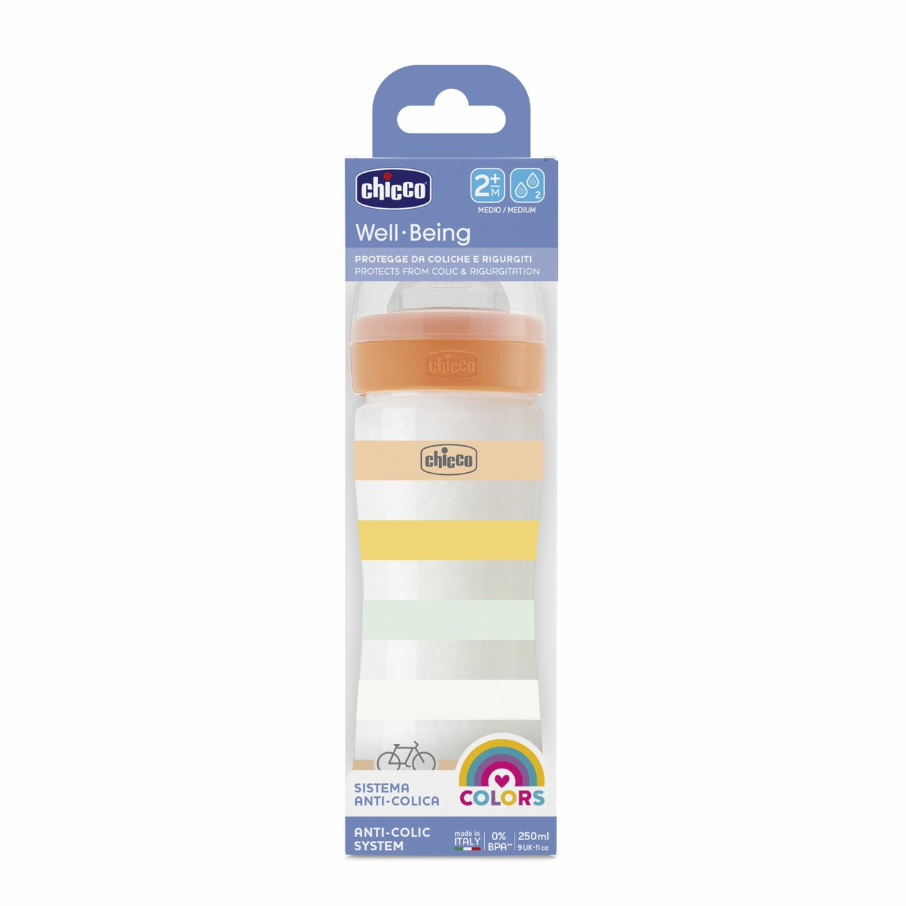 Biberon Chicco WellBeing PP, tetina s., flux mediu, - Default Title (1) [ps:b68a29d9-d23f-4102-97fc-6c55c79d6e2f]