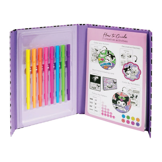 Jurnal Artistic Kuromi cu Markere Neon AS - Happi Hobbi - Default Title (1) [ps:0e6c5f05-b722-42ff-b90b-ea76d0de40fa]
