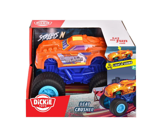 DICKIE MASINA DE TEREN BEAT CRUSHER CU LUMINI SI SUNETE - Imagine 1 [ps:21862ba8-c651-4fc2-93ef-7d3f1a84ba07]