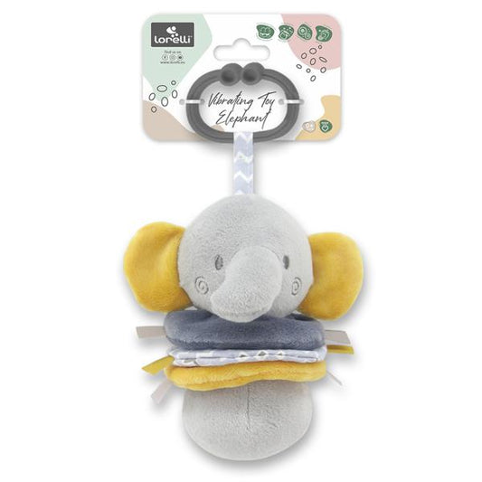Jucărie Plus Elefant Gri Lorelli, 16cm, cu Vibrații și - Elefant gri (1) [ps:a120c0b5-dfd3-4a8c-aef8-53c2eb110812]