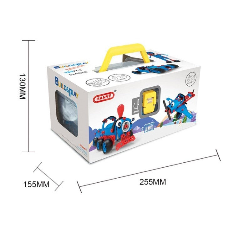 Set Construcție Mașini Flippy, Educativ, 134 Piese - Default Title (1) [ps:265f5b09-55b5-4ab0-b9d6-567e057d83d6]