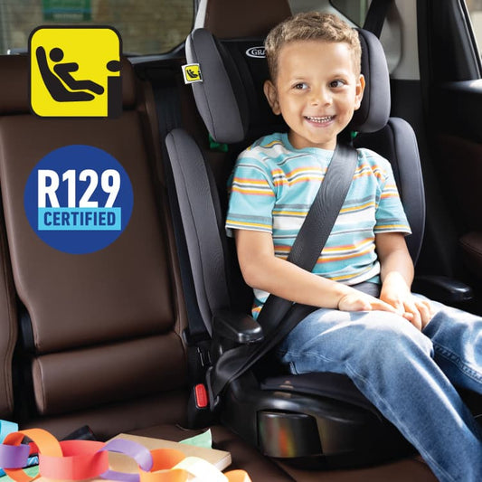 Scaun Auto Graco Junior Maxi Navy, 100-150 cm, R129 - Default Title (1) [ps:53eb72af-3a4d-4d0c-8fe4-c39314fdd831]