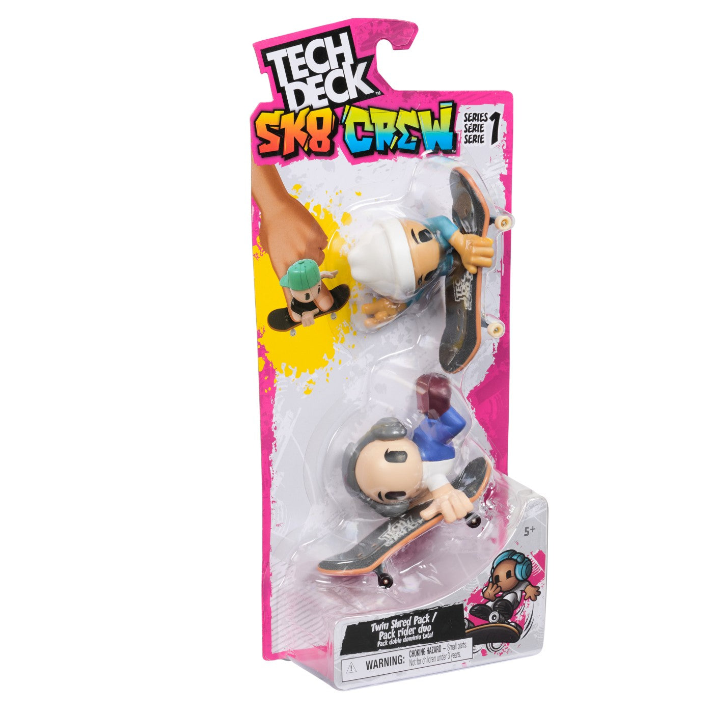 TECH DECK SK8 CREW PACHET 2 SETURI PLITA SI FIGURINA - Imagine 1 [ps:603320c3-e921-4d71-a4aa-846e6fc70419]