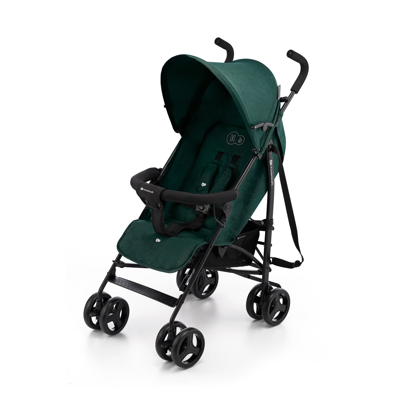 CARUCIOR SPORT KINDERKRAFT TIK, TIP UMBRELA, GREEN FOREST - Verde Închis