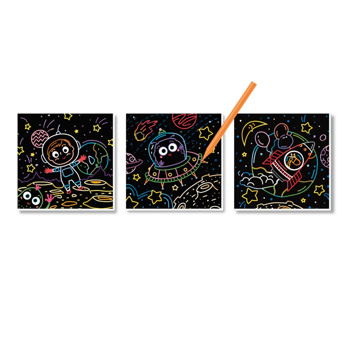 Set Creativ de Răzuit Spatiul Cosmic - Dodo Toys - Default Title (1) [ps:88d27ebd-d960-470d-9719-23e95d5dad28]