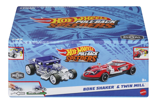 HOT WHEELS SET 2 MASINUTE METALICE PULL BACK BONE SHAKER - Imagine 1 [ps:47efb59f-ea9a-40e1-9e0d-6ed4f0bd9aec]