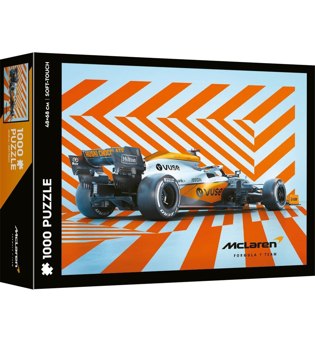 PUZZLE TREFL 1000 SOFT TOUCH FORMULA1 MCLAREN GULF LIVERY - Imagine 1 [ps:db4af201-ba78-4c37-9149-100e04f47998]