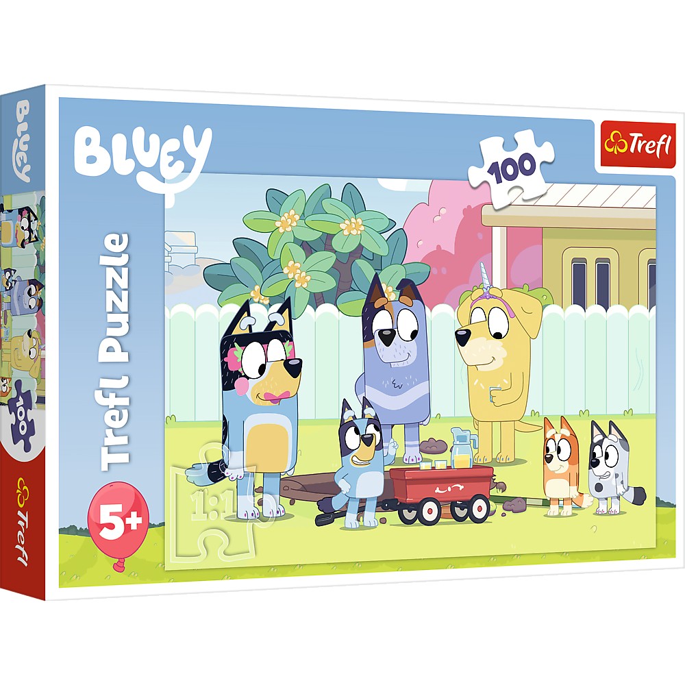 PUZZLE TREFL 100 BLUEY MINUNATA LUME A LUI BLUEY - Imagine 1 [ps:124fb4eb-8099-4d6c-8aeb-be2045c35769]