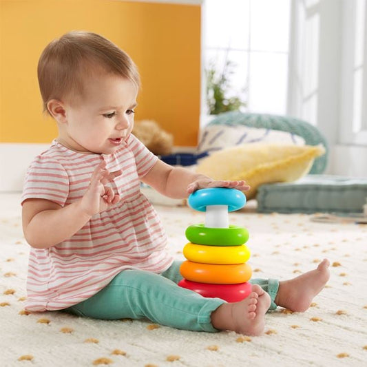 Piramidă cu Inele Fisher Price - Jucărie pentru Bebeluși - Default Title (1) [ps:dd3249f2-184e-4a36-8671-17688ad31380]