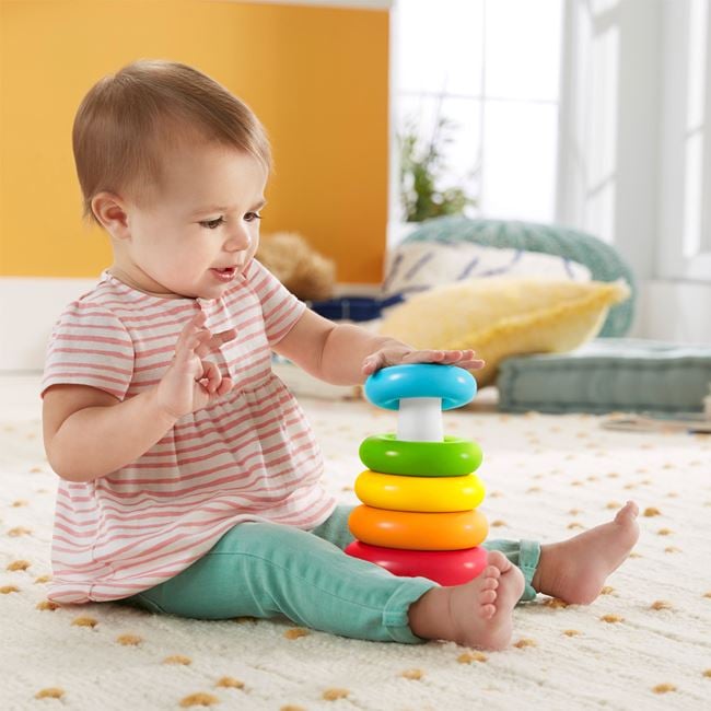 Piramidă cu Inele Fisher Price - Jucărie pentru Bebeluși - Default Title (1) [ps:dd3249f2-184e-4a36-8671-17688ad31380]