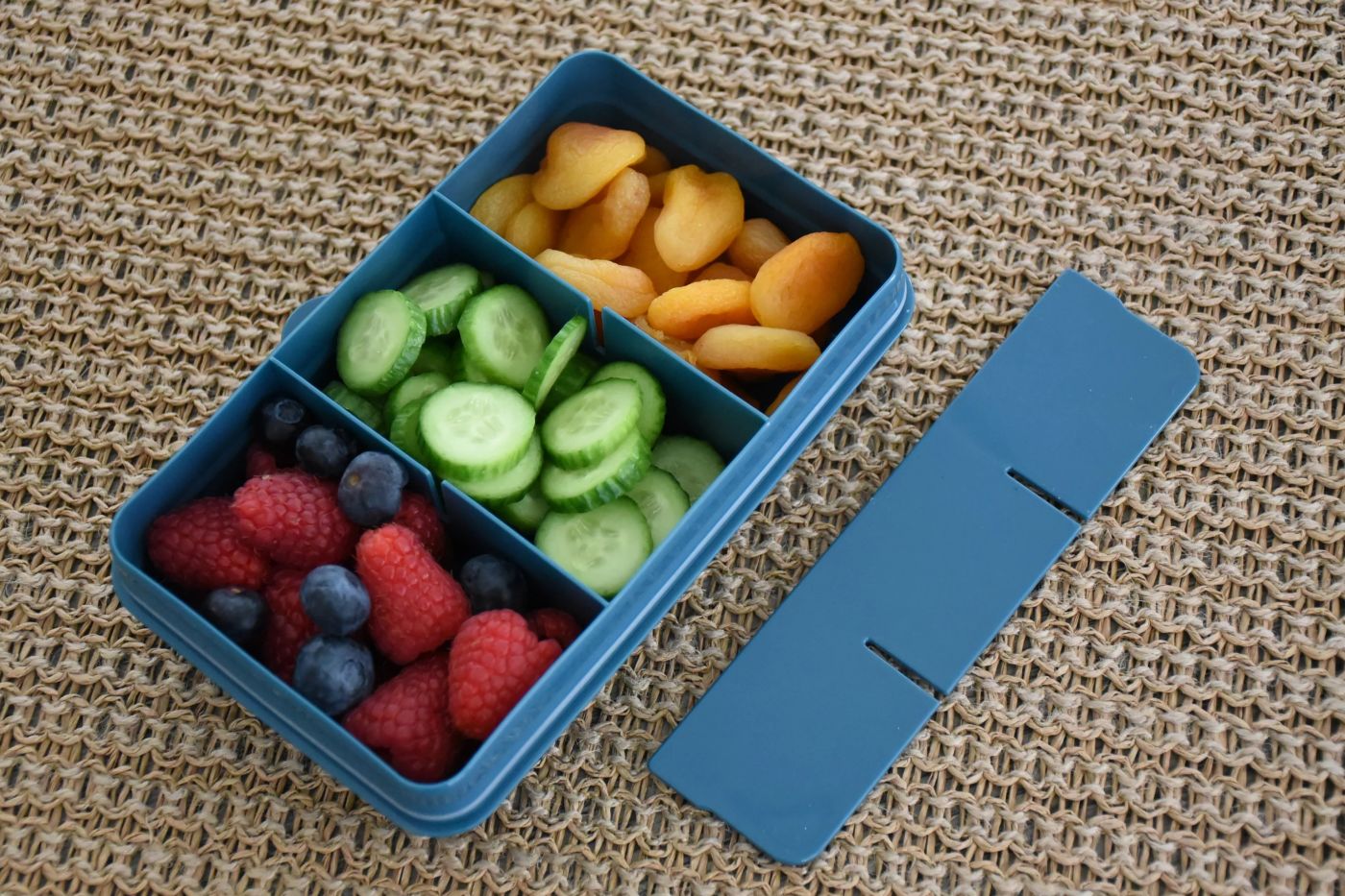 CUTIE SNACK 6 COMPARTIMENTE, MELII LUXE, BLUE - Albastru [ps:0abb5a17-ad9d-4a03-9b9a-041e9fafb046]