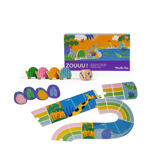 Joc de societate Cursa testoaselor, Moulin Roty - Imagine 1 [ps:8012395f-f1b0-4937-81f9-94882c4e608f]
