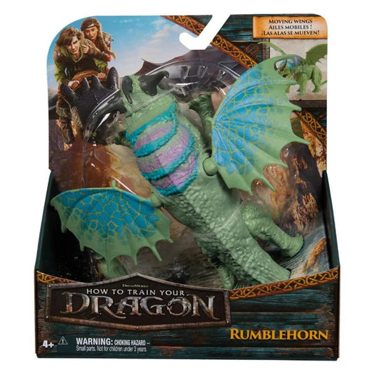 CUM SA ITI DRESEZI DRAGONUL FIGURINA RUMBLEHORN 20CM - Imagine 1