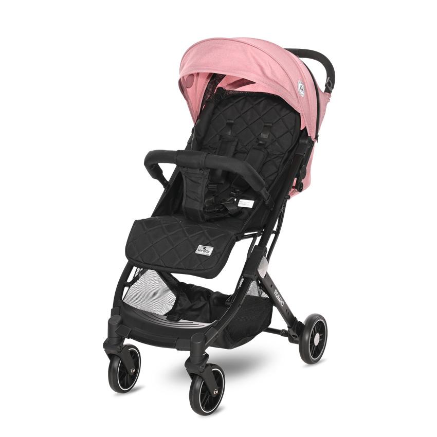 Cărucior Lorelli Fiorano Trooper Gri, 0 luni - 3 ani - roz quartz (1) [ps:7a35527e-e58e-4026-8139-cbc22a4712b3]