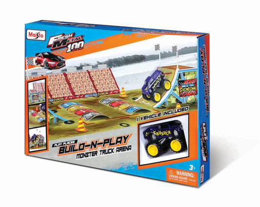 MAISTO FRESH METAL 100 SET DE CONSTRUCTIE PISTA MONSTER - Imagine 1 [ps:8b65f8ec-7350-471d-a621-34c2510d08c0]