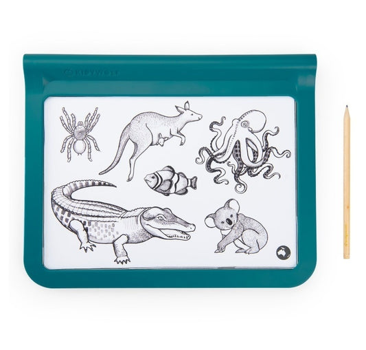 719200 Tabletă de desen cu lumină Kidywolf, Moulin Roty - Imagine 1 [ps:09e50e84-db24-4f9b-b623-b5dc9c25945d]